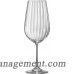 Red Vanilla Viola Optic Red Wine Glass RVZ1483